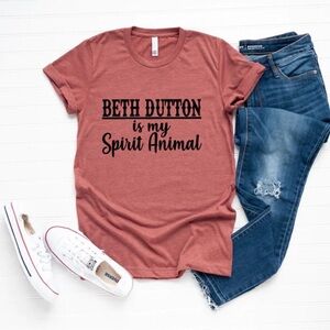 Beth Dutton is my Spirit Animal T-Shirt
